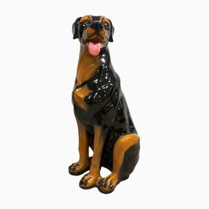 Rottweiler Dog Sculpture-BW-1261433