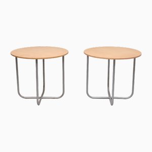 Round Center or Dining Tables attributed to Gispen, Holland, 1960s, Set of 2-GCG-1824430