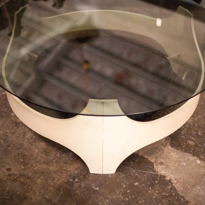 Round Coffee Table, 1970s-QVY-1719356