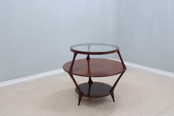 Round Coffee Table attributed to Pierluigi Giordani, 1950s-ZQ-2032315