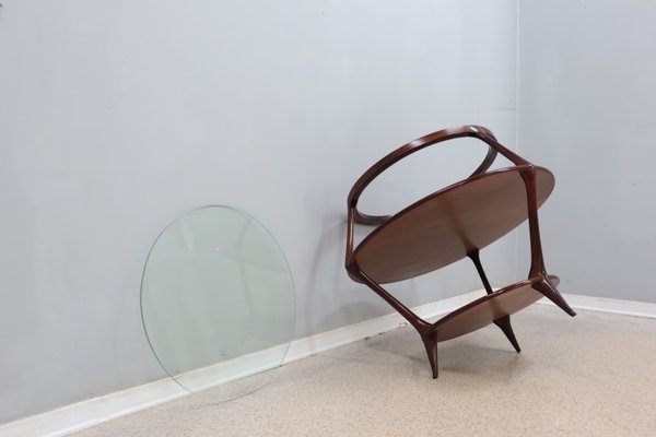 Round Coffee Table attributed to Pierluigi Giordani, 1950s-ZQ-2032315