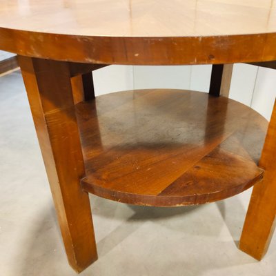 Round Coffee Table by Architetti Artigiani Anonimi, 1930s-TIT-693527