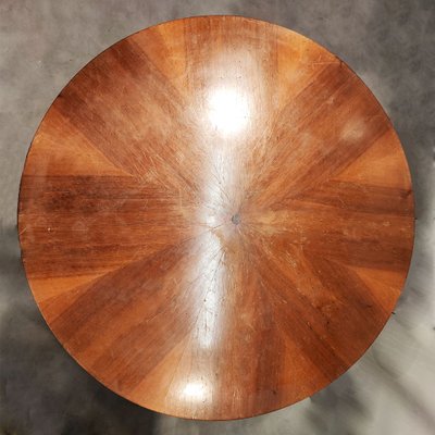 Round Coffee Table by Architetti Artigiani Anonimi, 1930s-TIT-693527