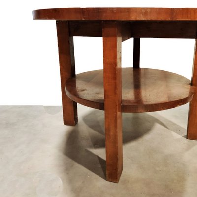 Round Coffee Table by Architetti Artigiani Anonimi, 1930s-TIT-693527