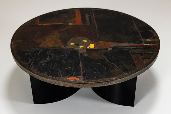 Round Coffee Table by Paul Kingma, 1980-UQV-2041732