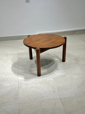 Round Coffee Table by Pierre Jeanneret, 1950s-DLN-2020461