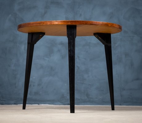 Round Coffee Table in Rosewood, Denmark, 1960s-ZGQ-945959