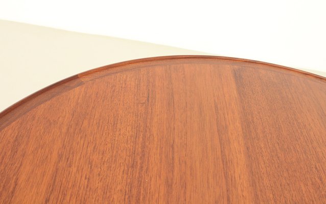 Round Coffee Table in Teak Wood by Bc Møbler, Denmark, 1960s-UB-1818673