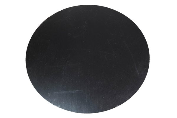 Round Coffee Table with Black Slate Plate by Sigurd Ressell Falcon-UY-999269