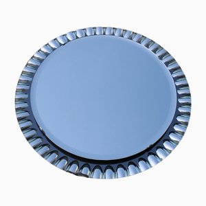 Round Italian Pop Art Mirror with Concave Edges, 1969-EH-1389313