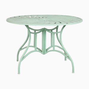 Round Metal Garden Table, 1990s-DAD-1795257