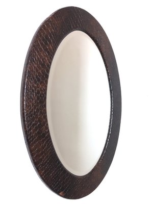 Round Mirror, Italy, 1960s-FQG-1742778