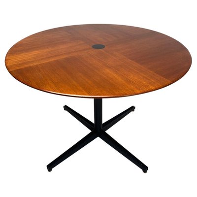 Round Mod. T41 Table in Rosewood attributed to Osvaldo Borsani for Tecno, Italy, 1958-KKZ-1814207