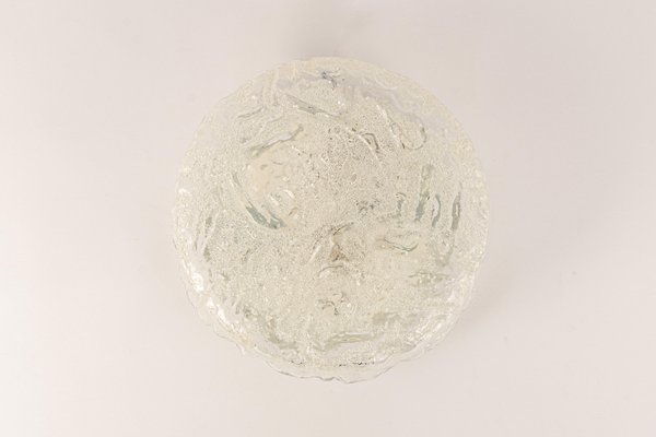 Round Murano Glass Flush Mount by Limburg, Germany, 1970s-UGR-1181935