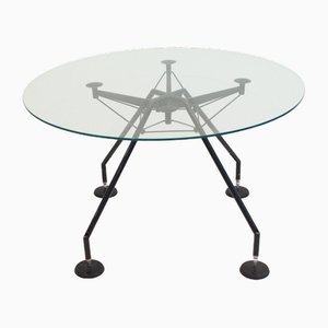 Round Nomos Dining Table by Sir Norman Foster & Partner for Tecno, 1980s-ZYF-1769818