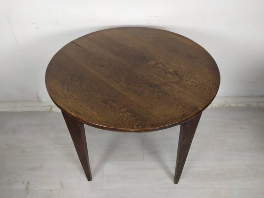 Round Oak Farm Table-EAD-1716645