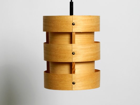 Round Plywood Lamella Pendant Lamp from Zicoli-RR-1754652