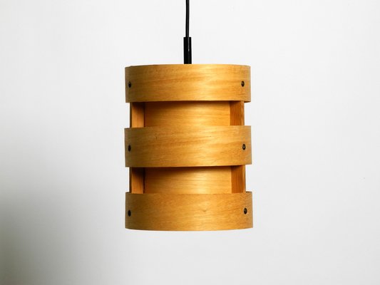 Round Plywood Lamella Pendant Lamp from Zicoli-RR-1754652