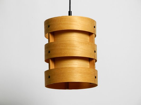 Round Plywood Lamella Pendant Lamp from Zicoli-RR-1754652