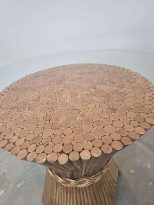 Round Rattan Dining Table-GNW-1288522