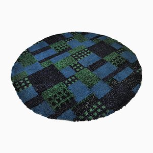 Round Shag Carpet, 1970s-ZLY-576292