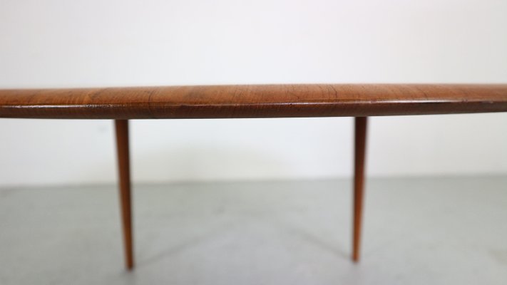 Round Teak Coffee Table by Peter Hvidt & Orla Mølgaard Nielsen for France & Son, 1950-DT-2026105