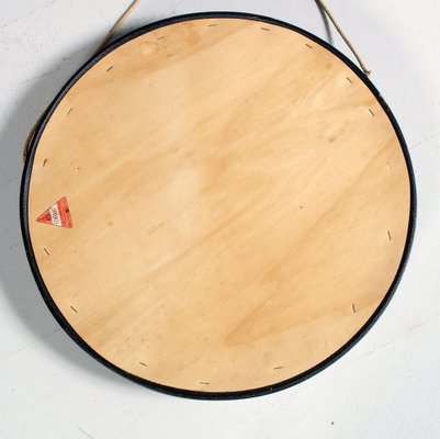 Round Wall Mirror by Luigi Fontana for Fontana Arte, 1950s-NJV-1822563