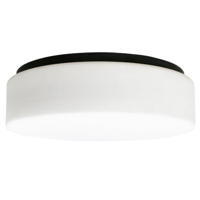 Round White Opaline Glass Wall Flush Mount from Bega Limburg-BLS-1409027