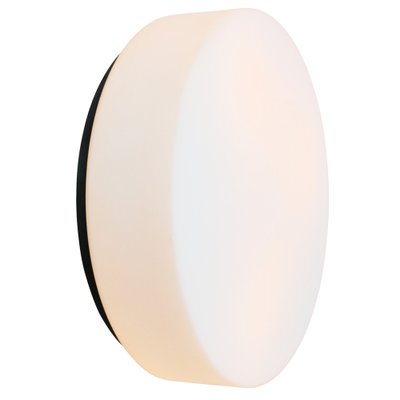 Round White Opaline Glass Wall Flush Mount from Bega Limburg-BLS-1409027