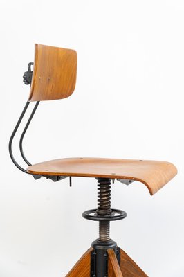 Rowac Swivel Desk Chair attributed to Robert Wagner, 1920s-CGZ-1806705