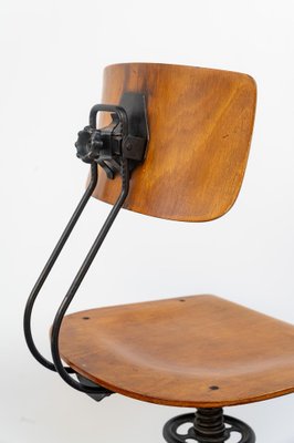 Rowac Swivel Desk Chair attributed to Robert Wagner, 1920s-CGZ-1806705