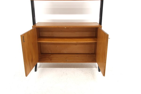 Roxen Teak Pedestal Bookcase from Möbel-Ikea, Sweden, 1960s-GEK-2022907