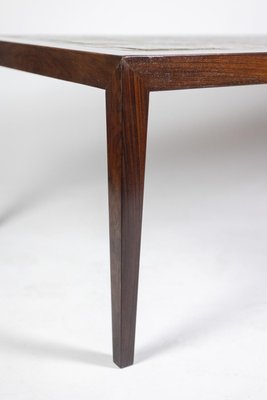 Royal Copenhagen Rosewood Coffee Table by Severin Hansen for Haslev Møbelsnedkeri, Denmark, 1960s-CEJ-1759745