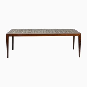 Royal Copenhagen Rosewood Coffee Table by Severin Hansen for Haslev Møbelsnedkeri, Denmark, 1960s-CEJ-1759745