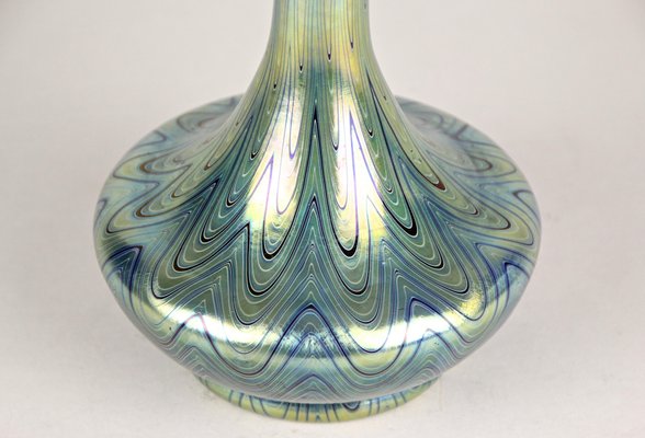 Rubin Phenomenon Genre 6893 Iriscident Glass Vase from Loetz Witwe, Bohemia, 1899-TQA-1322130