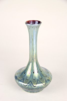 Rubin Phenomenon Genre 6893 Iriscident Glass Vase from Loetz Witwe, Bohemia, 1899-TQA-1322130