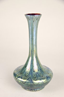 Rubin Phenomenon Genre 6893 Iriscident Glass Vase from Loetz Witwe, Bohemia, 1899-TQA-1322130