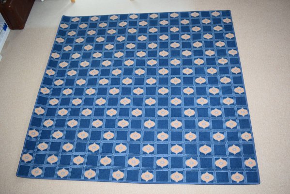 Rug by Josef Hoffmann for Backhausen & Söhne, 1970s-VA-779759