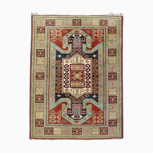 Rug with Graphic Pattern and Contrasting Colors-HPP-1746751