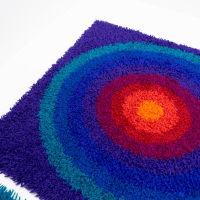 Rugs Mira-Carré by Verner Panton, 1970s, Set of 6-TJQ-1774734