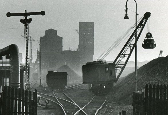 Ruhr Area 1954 Near Recklinghausen, Germany, 1955-DYV-701154