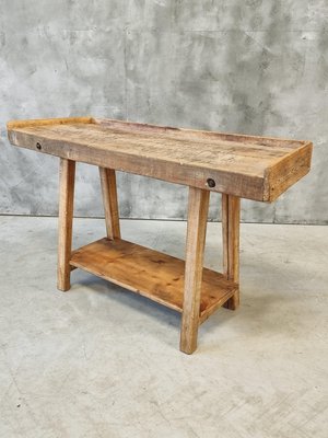 Rural Workbench Side Table, 1950s-IFQ-2028210