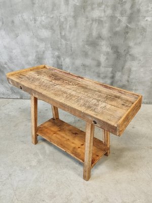 Rural Workbench Side Table, 1950s-IFQ-2028210