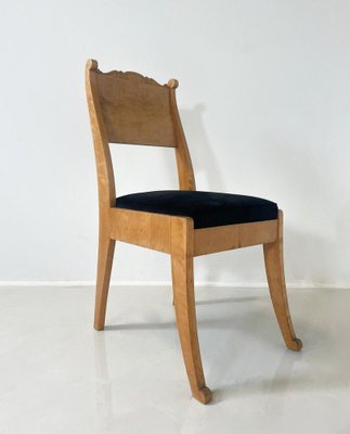 Russian Chairs in Birch Veneer, Early 19th Century, Set of 4-FGA-1750853