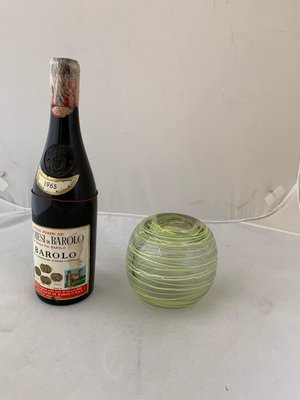 Russian Glass Vase, 1960s-IJR-546715