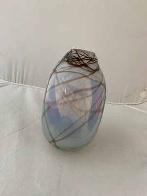 Russian Opaline Glass Vase by Shushkanov Ludmilla and Dimitri Shushkanov, 1970s-IJR-546764