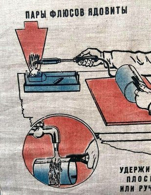 Russian Safety Instructions on Linen Sign-DWL-1347281