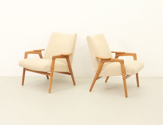 Ruster Armchairs by Yngve Ekström for Pastoe, 1960s, Set of 2-UB-1806132