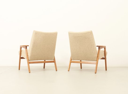 Ruster Armchairs by Yngve Ekström for Pastoe, 1960s, Set of 2-UB-1806132