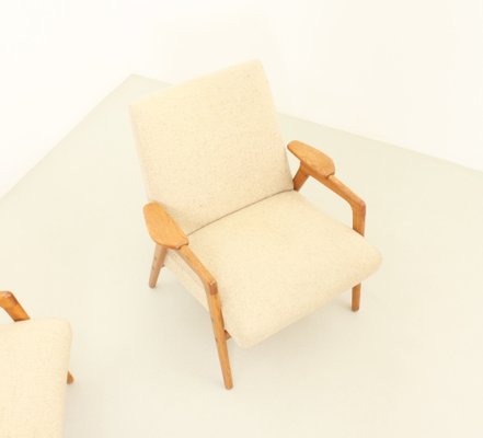 Ruster Armchairs by Yngve Ekström for Pastoe, 1960s, Set of 2-UB-1806132